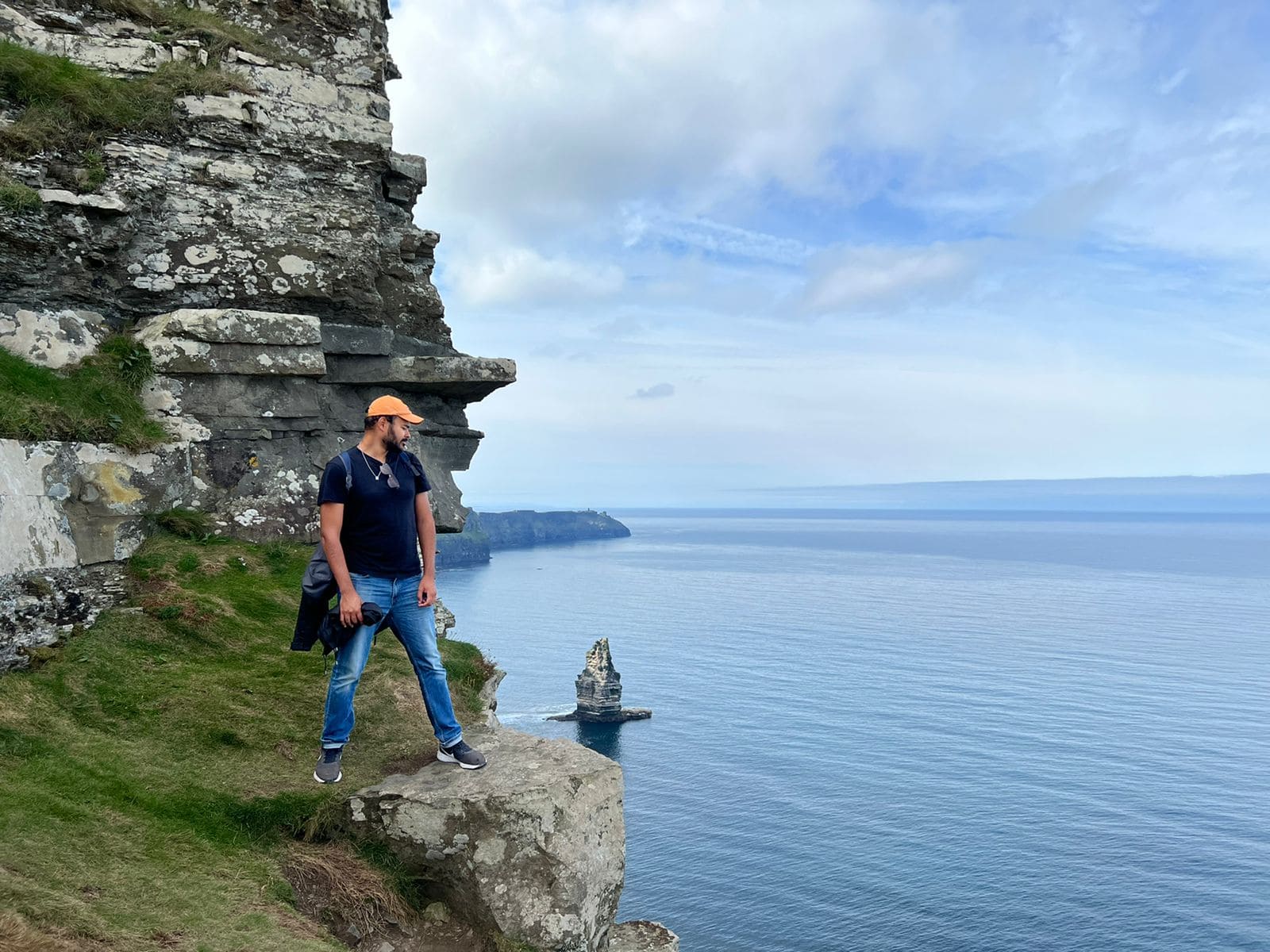 At the Cliffs of Moher, Ireland