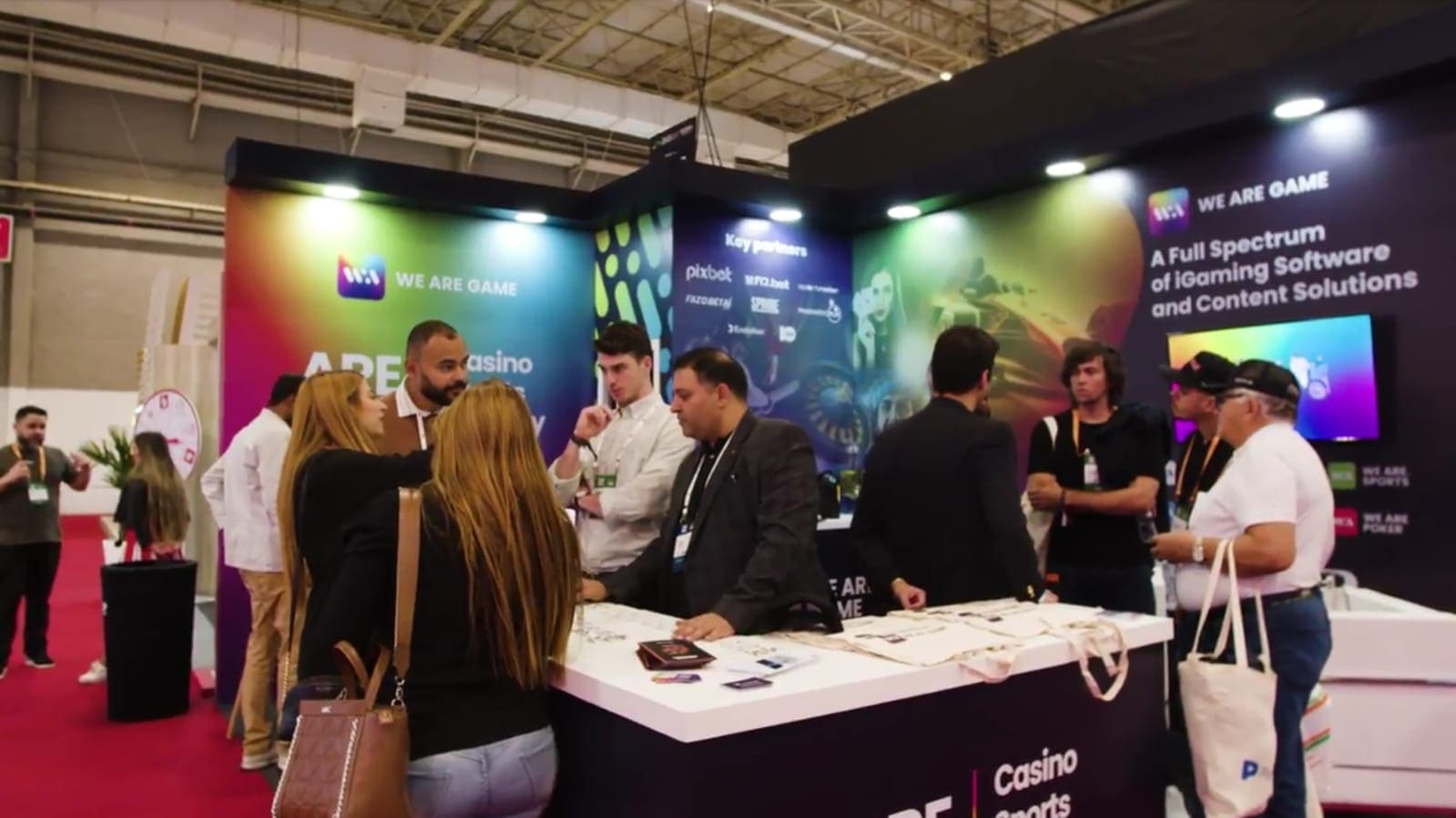 WA Technology convention booth