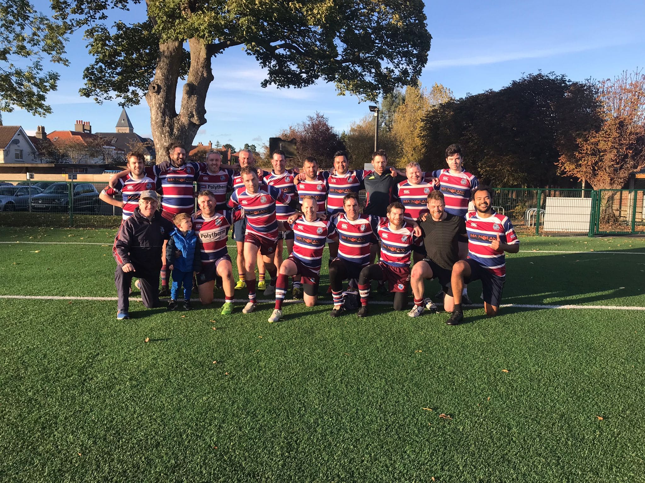 Rugby team photo